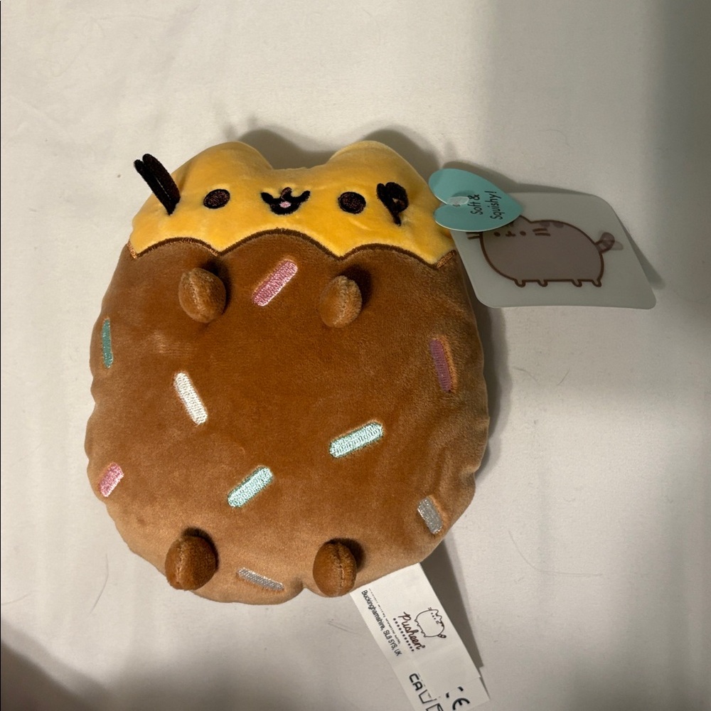 Pusheen Chocolate Dipped Cookie Squisheen Plush
